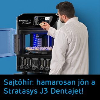 Hamarosan jön a Stratasys J3 Dentajet!