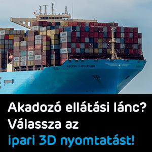 Akadozó ellátási lánc? Válassza a 3D nyomtatást!