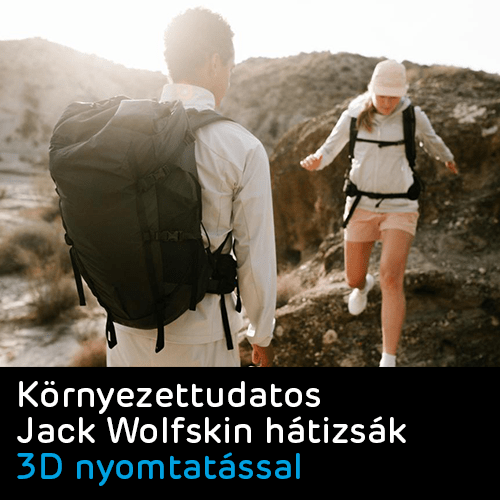 Jack Wolfskin hátizsák 3D nyomtatással