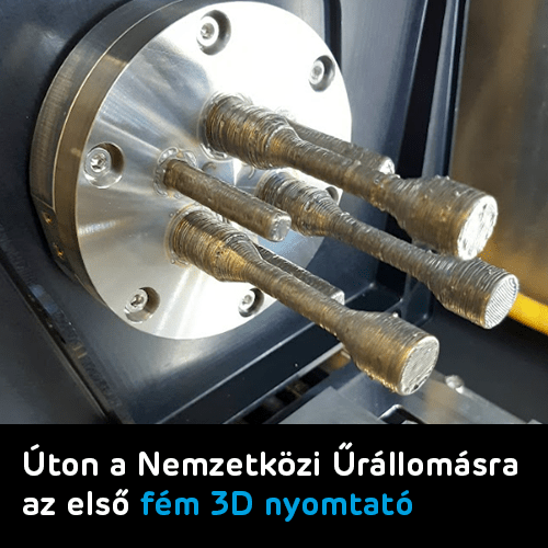 Fém 3D nyomtatót tesztelnek a Nemzetközi Űrállomáson